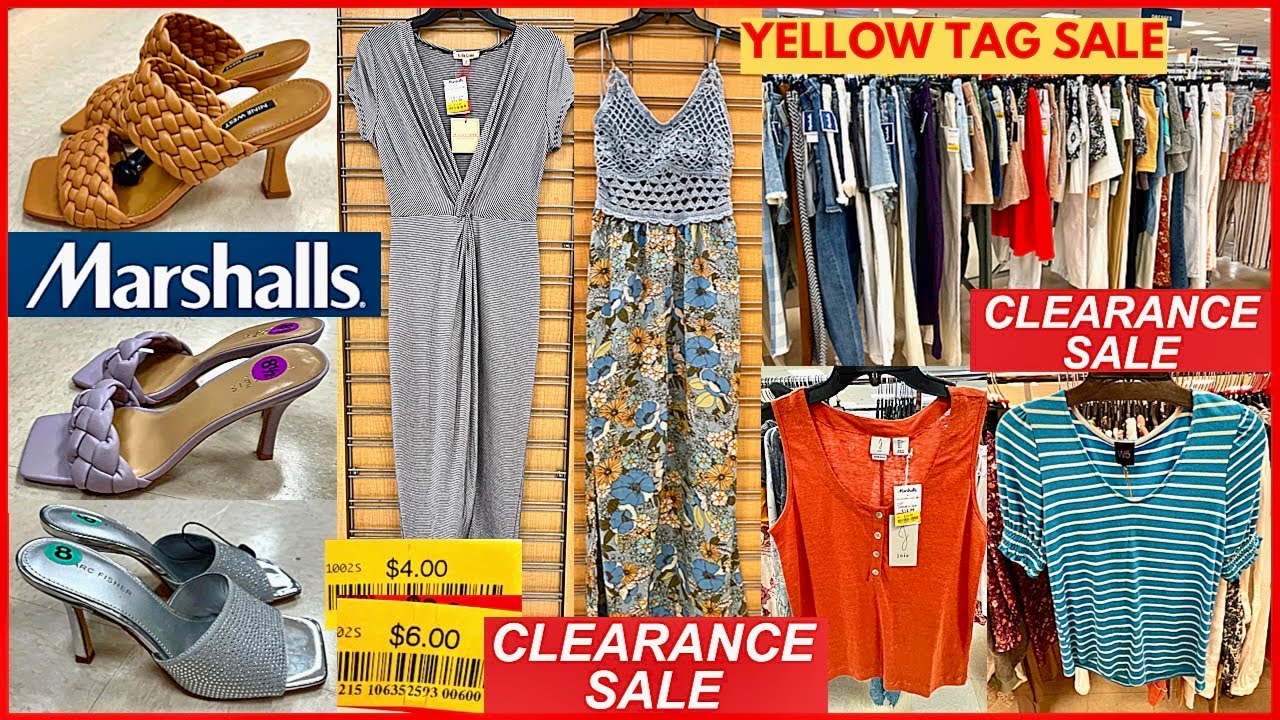 MARSHALLS SHOP WITH ME 2022, YELLOW TAG CLEARANCE SALE