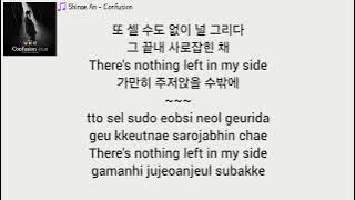 Shinae An (안신애) – Confusion OST Buried Hearts (보물섬) Lyrics