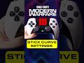 DualSense Edge Stick Curve Settings for MW3