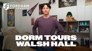 Dorm Tours Walsh Hall - 4 Person Apartment Fordham University