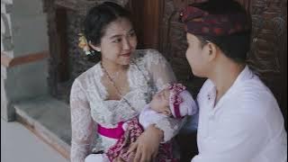 Puspa Dewi - Don Dapdape || MOMENT UPACARA ADAT BALI UNTUK BAYI SAAT BERUMUR 1 BULAN 7 HARI