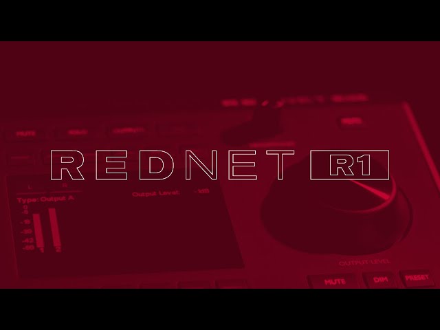 Мониторный контроллер FOCUSRITE RedNet R1