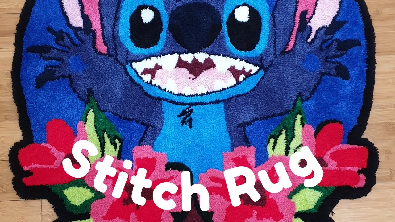 How to create a rug, Stitch 💖, tufting process