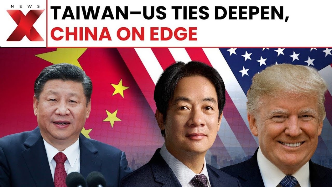 Taiwan–US partnership deepens as President Lai Ching-te slams China’s continuous threats | NewsX