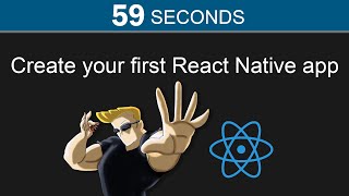 Create your first React Native app in less than 60 seconds and resolve all installation errors❗