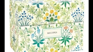 ['PDF'] Victoria & Albert Museum William Morris Recipe Box