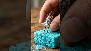Tiny Transparent Chainsaw Cuts Through Sponge! screenshot 5
