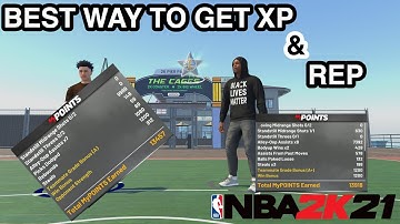 NBA2k21 HOW TO REP UP FAST + FASTEST REP METHOD * 13k XP PER GAME *