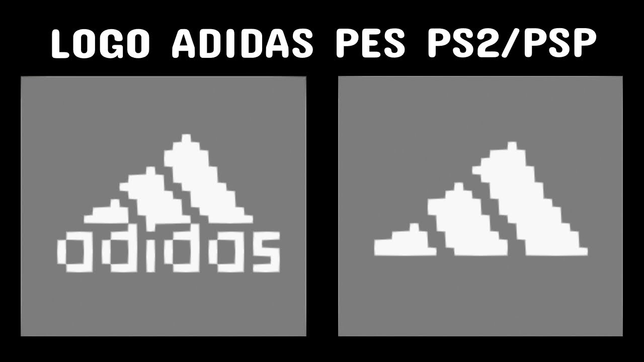 Gallina La forma prototipo Hacer el logo Adidas (antiguo y actual) Pes Ps2 - YouTube