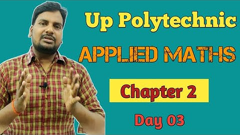 Up Polytechnic Applied Mathematics|Geometrical Progression|Up Polytechnic First Semester Maths