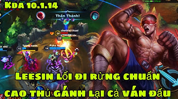 Leesin lối đi rừng chuẩn cao thủ khiến màn hình team bạn tối hơn cuộc đời chị dậu  ||LMHT tốc chiến