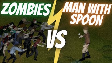 Can you Kill a Zombie with a Spoon in Project Zomboid