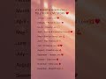💖 YOUR BIRTH MONTH WILL TELL YOUR LOVE STORY 💫✨