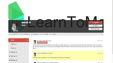LearnToMod YouTube Tutorial | Forums