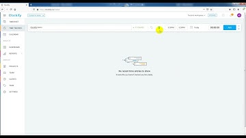 Clockify Demo with Tasks and Projects