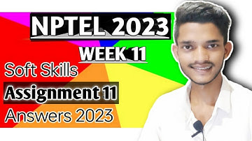 Nptel Soft Skills Assignment 11 Answers 2023 | Week 11 | Assignment 11 Soft Skills | Week 11