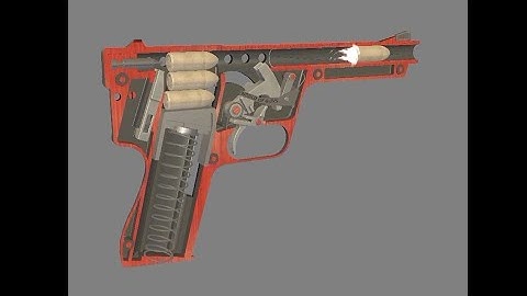 The Weirdest Gun That Shoots Rockets! | Gyrojet (Sci-Fi Gun) Working Animation