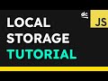 How to use Local Storage in JavaScript