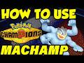 HOW TO USE MACHAMP IN POKEMON CHAMPIONS! Machamp Moveset Guide | Best Machamp Builds