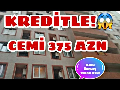 Kreditle! XİRDALAN da 1 otaq deyerinden ucuz super ev! (mütleq bax!)