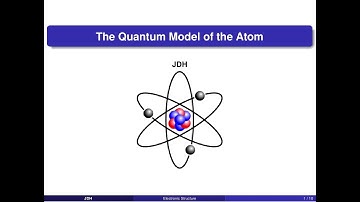 Introduction to the Quantum Model of the Atom