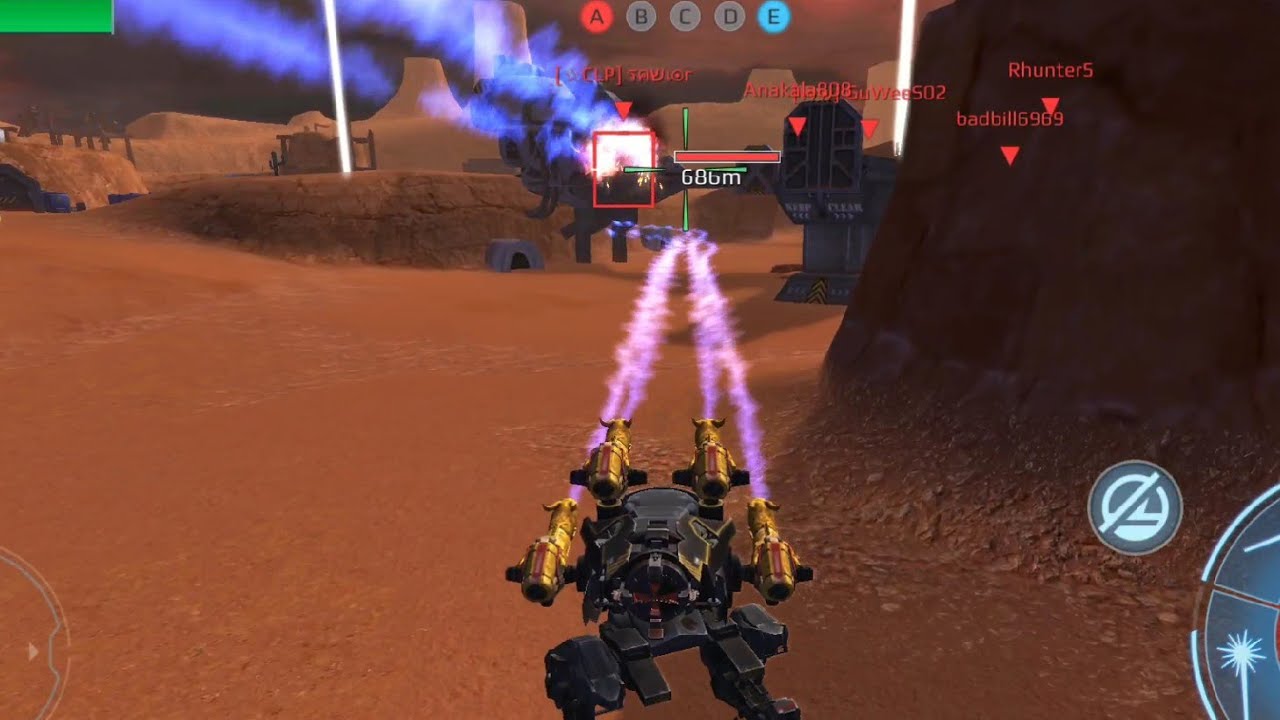 War Robots Dragon Weapons Only_ 1.3 Million Damage