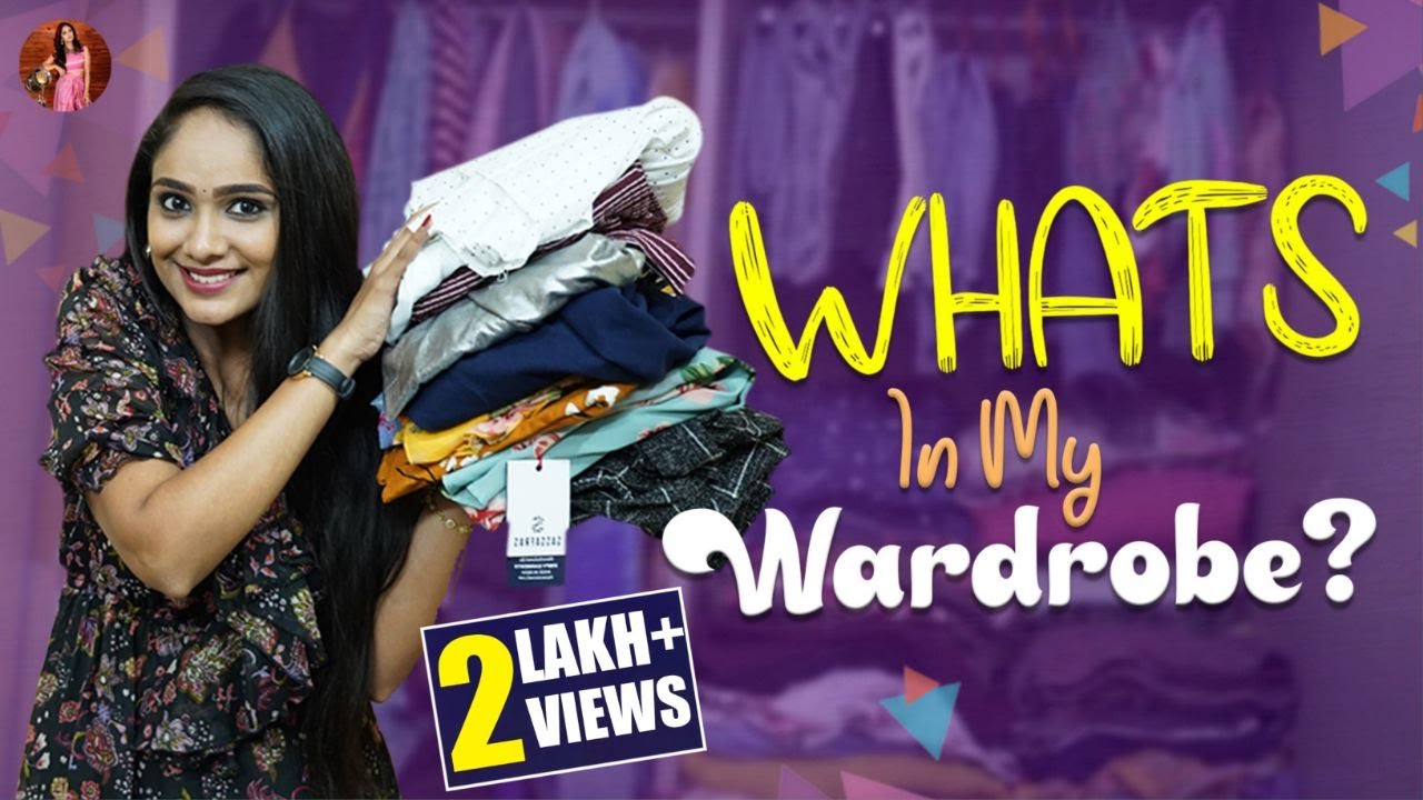 What's in my Wardrobe 😮😛? | My Wardrobe Tour | Tejaswini Gowda