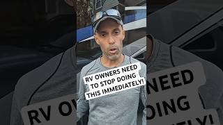 😱 THIS IS DANGEROUS -- 👉 RVers STOP DOING THIS IMMEDIATELY! 👈 #shorts #shortsvideo #rv
