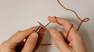 3-Needle Bind Off for Joining Shoulders