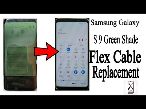 Lines/Green Screen on Samsung Galaxy S9 Flex bonding | Jalil Mobiles |