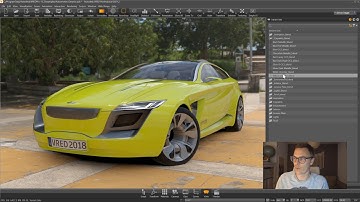 Blending between Variants in Autodesk VRED