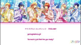 MAJI LOVE 1000% [Kanji/Romaji/English] Lyrics (STARISH SEASON 1 - ENDING)