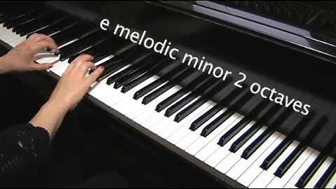 Piano Lesson #8 - E Minor Scale & Chopsticks Duet Part 2