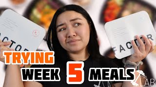 GIVEAWAY!! and Factor Meals Week 5 Review | Trying 9 new meals from Factor by Lauryn from theLAB (Lo-Oxygen) 846 views 1 year ago 14 minutes, 48 seconds