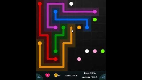flow game facebook - 9 x 9 mania level 112 Connect the dots