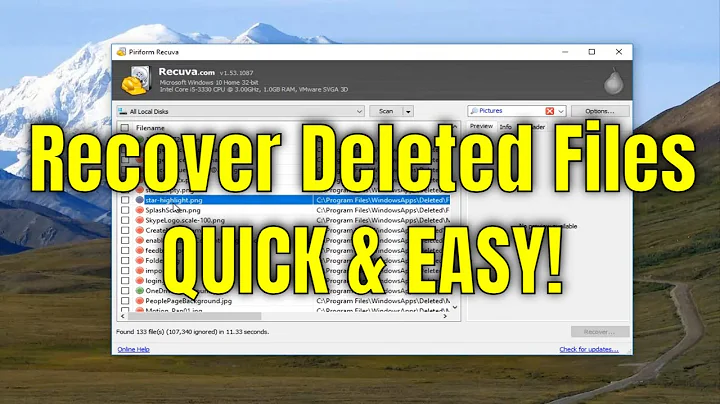 How To Recover Permanently Deleted Files For Free On Windows 11/10/8/7 [UPDATE]