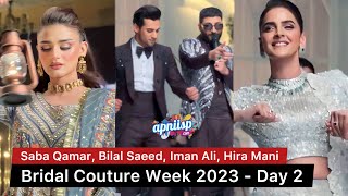 BCW 2023 - Saba Qamar, Iman Ali, Hira Mani, Bilal Saeed, Falak Shabir, Momin Saqib