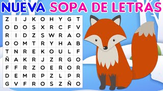 Sopa de Letras | JUEGOS VISUALES | Mente Maestra screenshot 2