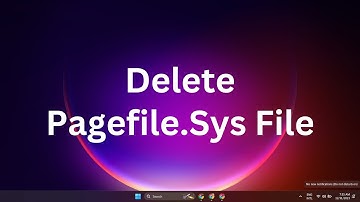 how to delete pagefile.sys file in windows 10/11 | Delete and Remove Pagefile.Sys
