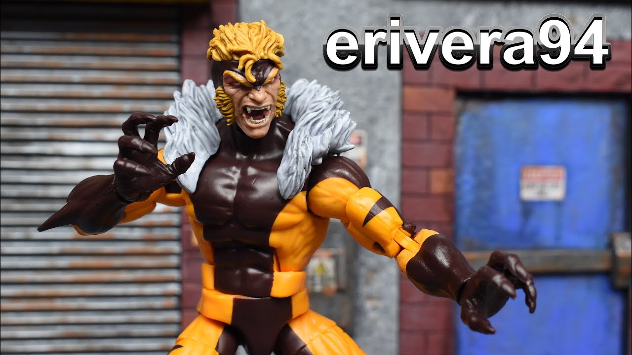 marvel legends sabretooth 2018