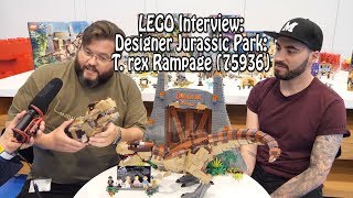 Interview: Designer Jurassic Park: T. rex Rampage (75936) (english)