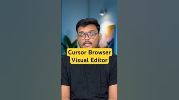 Cursor Browser Visual Editor is Here! | The End of Manual CSS? 🎨💻 #aiupdate #vibecoding #aiupdate
