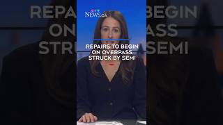 Repairs to begin on Saskatoon overpass hit by semi