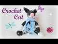 Вязание крючком. Кот (Crochet cat). Часть1