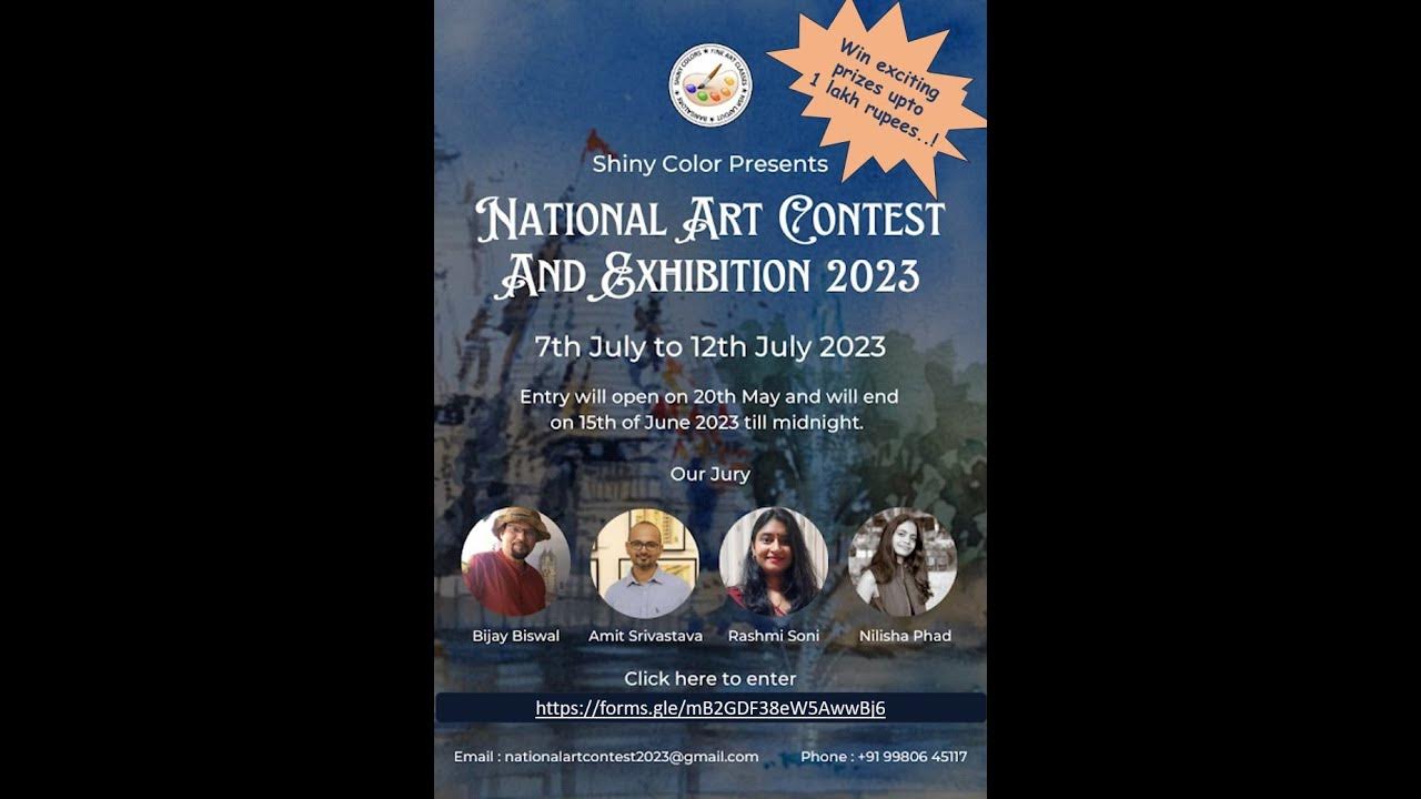 National Art Contest 2023 Entry Opens from 20th May to 15th June