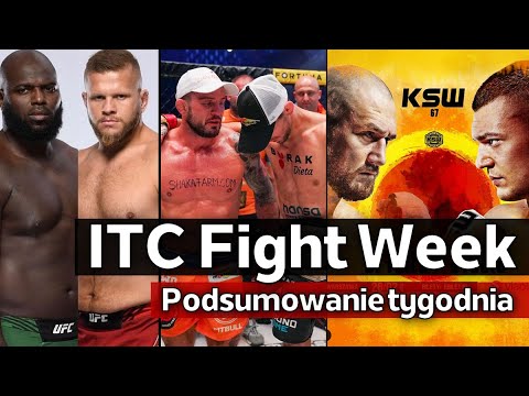 ITC Fight Week #15 - KSW 66 | De Fries vs Stosic i Grzebyk vs Bartosiński | Tybura vs Rozenstruik