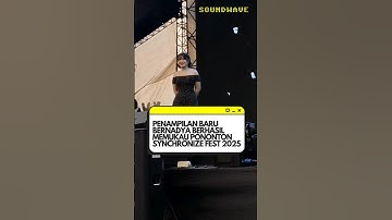 PENAMPILAN BARU BERNADYA BERHASIL MEMUKAU PENONTON SYNCHRONIZE FEST 2025 (#bernadya #concert)