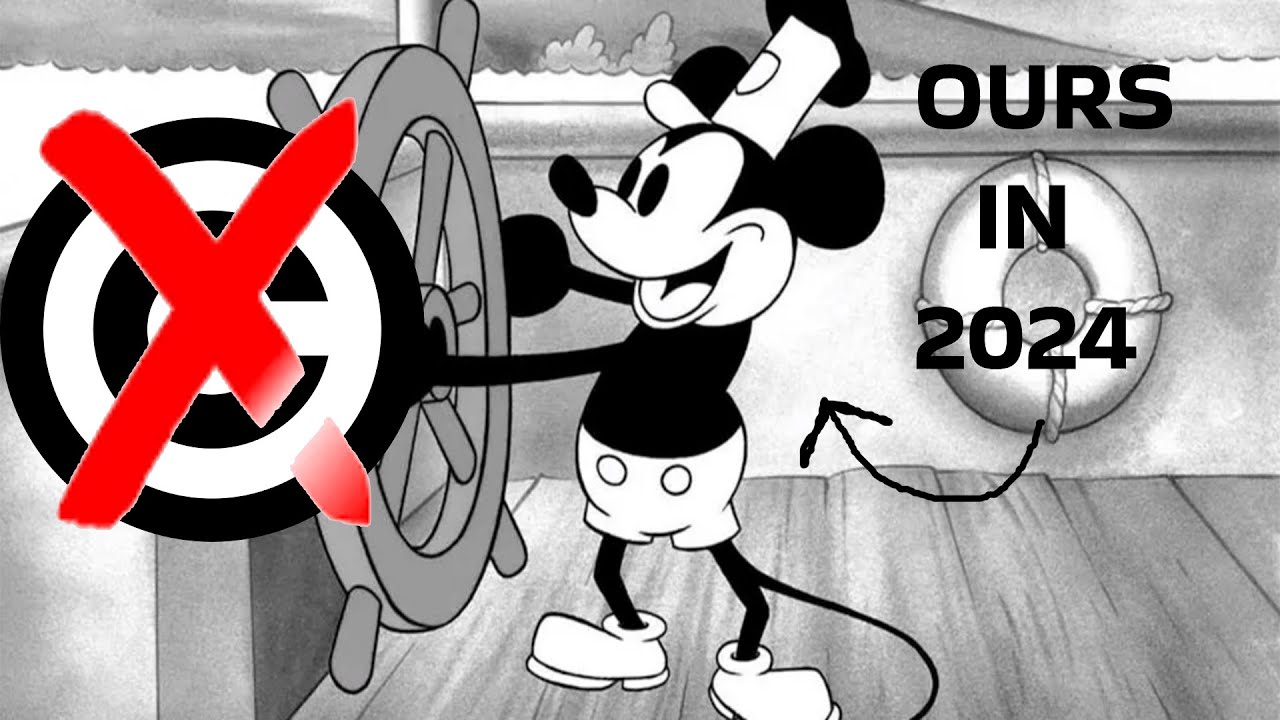 Steamboat Willie enter the Public Domain in 2024! YouTube