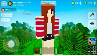 Block Craft 3D: Building Simulator Games For Free Gameplay #1206 (iOS & Android) | Beautiful Girl screenshot 5