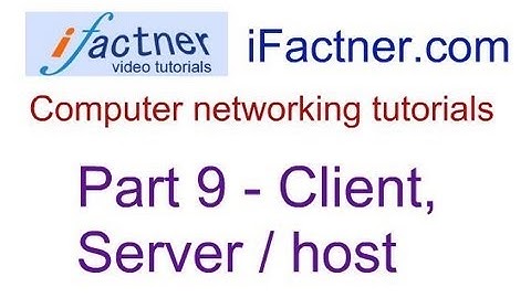 Computer Networking in Hindi Urdu tutorial 9, client server architecture basics lectures